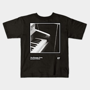 Leonard Cohen || 90s Vintage Artwork Design Kids T-Shirt